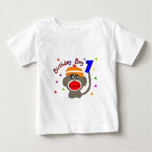 Camiseta De Bebé Nacimiento BOY Sock mono 1 año