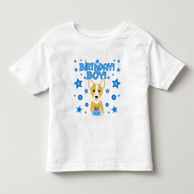 Camiseta De Bebé Nacimiento - Corgi (Anverso)