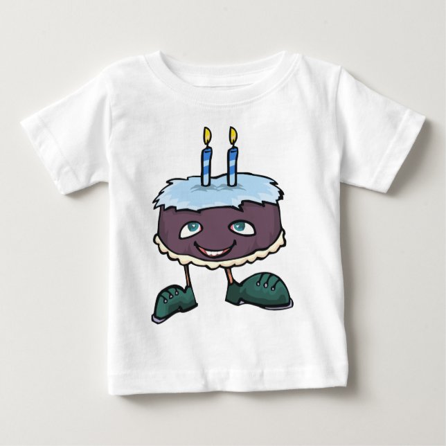 Camiseta De Bebé Nacimiento De Bebé De Dos Años (Anverso)