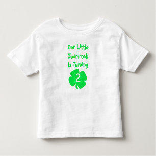 Camiseta De Bebé Nacimiento de Little Shamrock
