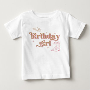 Camiseta De Bebé Nacimiento de Nova Rosa Occidental Rodeo