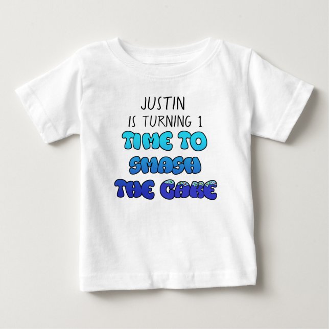 Camiseta De Bebé Nacimiento Nacimiento, nombre y edad, Romper la ca (Anverso)