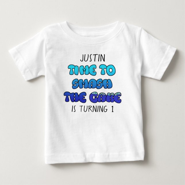 Camiseta De Bebé Nacimiento Nacimiento, nombre y edad, Romper la ca (Anverso)