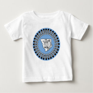 Camiseta De Bebé Nación de los pies negros