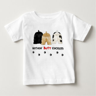 Camiseta De Bebé Nada empalma cocker
