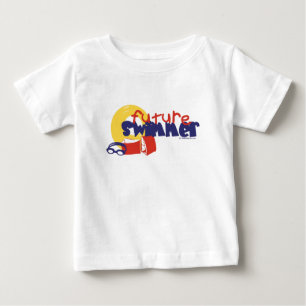 Camiseta De Bebé Nadador futuro