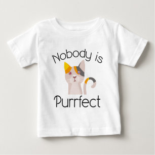 Camiseta De Bebé Nadie es perfecto