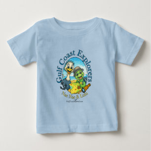Camiseta De Bebé Nae Nae y Lulu Gulf Coast Explorers