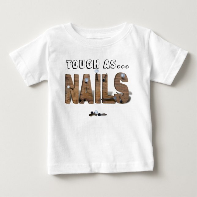 CAMISETA DE BEBÉ NAILS (Anverso)