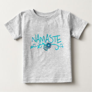 Camiseta De Bebé Namaste - Ropa de yoga para bebés