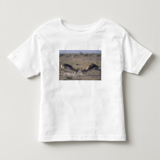 Camiseta De Bebé Namibia, Parque Nacional Etosha, Dos machos (Anverso)