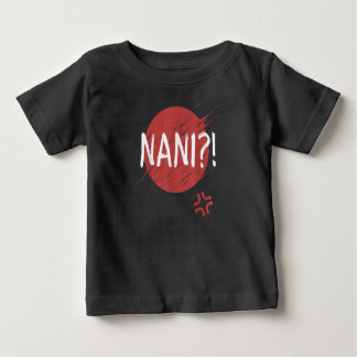 Camiseta De Bebé ¡Nani! Qué divertido animo japonés