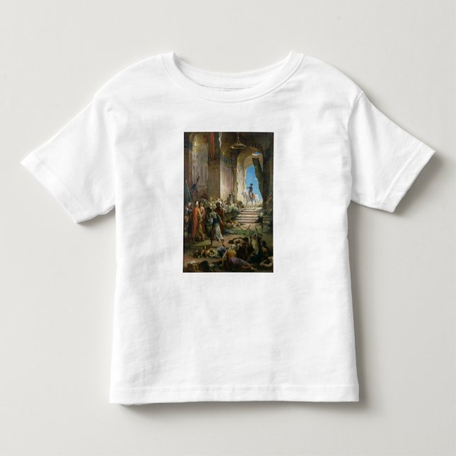 Camiseta De Bebé Napoleon Bonaparte en la mezquita magnífica en El (Anverso)