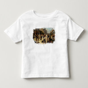 Camiseta De Bebé Napoleon Bonaparte que recibe a la reina Louisa