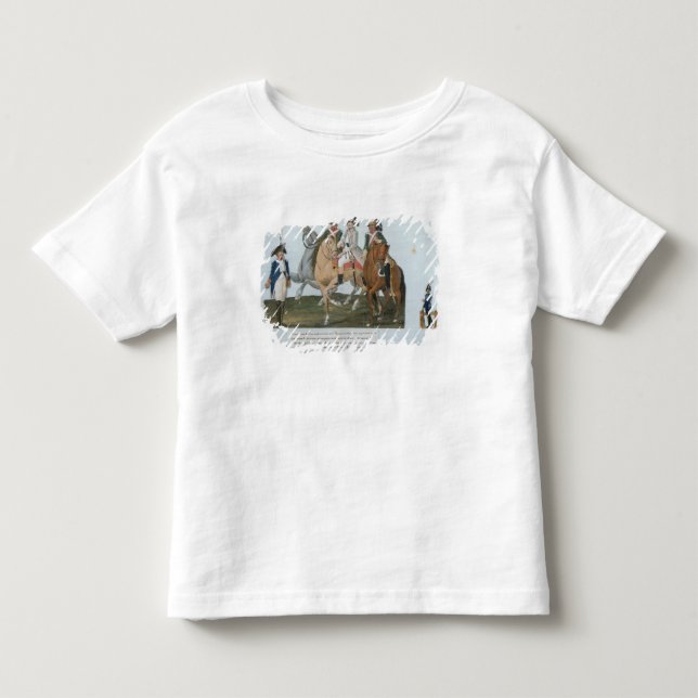 Camiseta De Bebé Napoleón Bonaparte y el centinela varsoviano (Anverso)