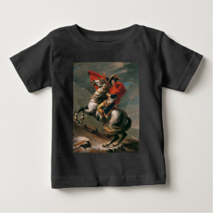 Camiseta De Bebé Napoleón con caballo, Paso del San Bernardo