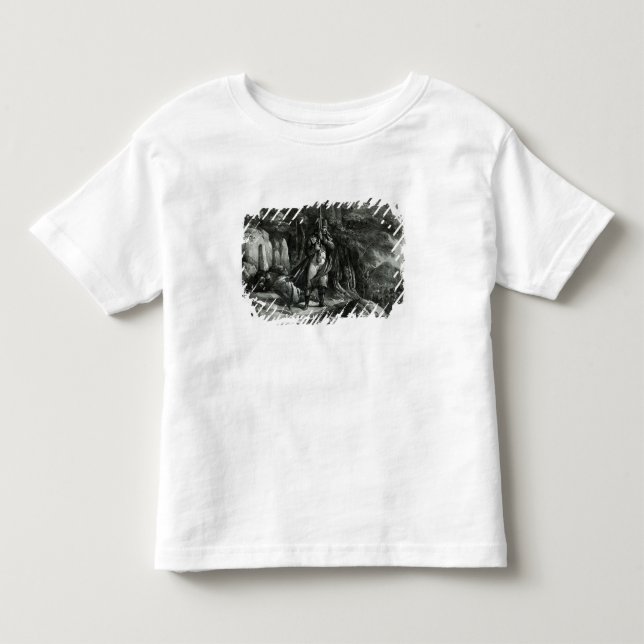 Camiseta De Bebé Napoleon en deber de centinela (Anverso)