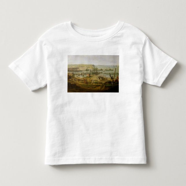Camiseta De Bebé Napoleon que visita el campo en Boulogne (Anverso)
