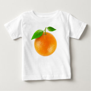 Camiseta De Bebé Naranja