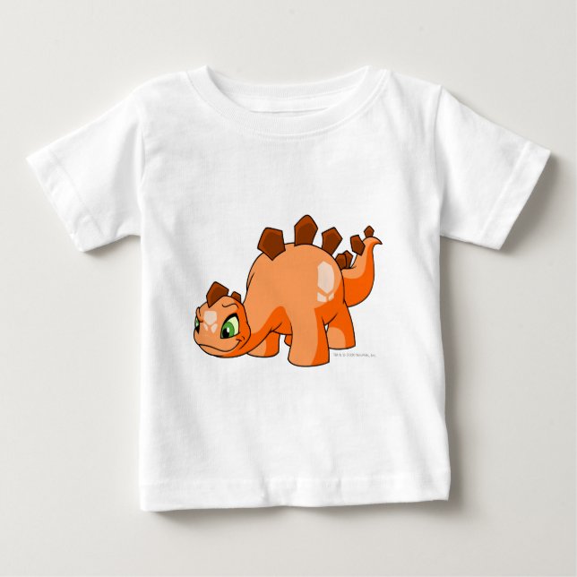 Camiseta De Bebé Naranja Chomby (Anverso)