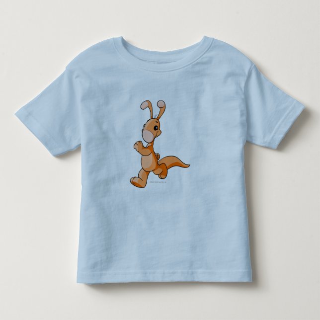Camiseta De Bebé Naranja de Blumaroo (Anverso)