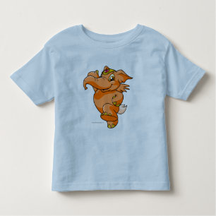 Camiseta De Bebé Naranja de Elephante