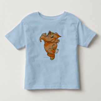 Camiseta De Bebé Naranja de Elephante