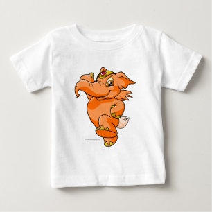 Camiseta De Bebé Naranja de Elephante