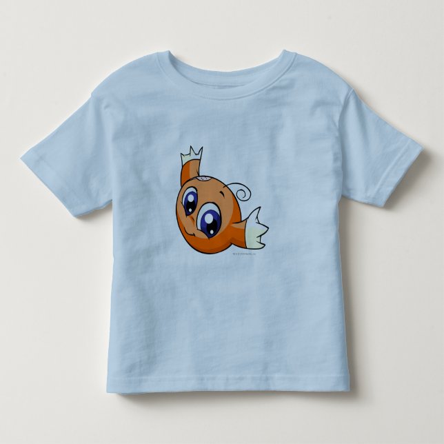 Camiseta De Bebé Naranja de Kiko (Anverso)