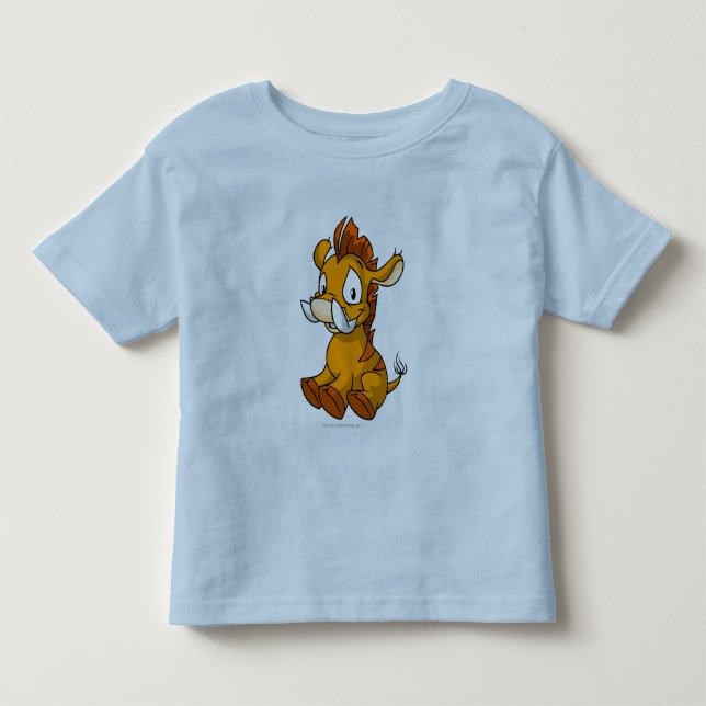 Camiseta De Bebé Naranja de Moehog (Anverso)