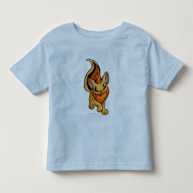 Camiseta De Bebé Naranja de Xweetok (Anverso)