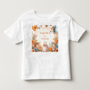 Camiseta De Bebé Naranja mágico Huerto de hadas - Cumpleaños