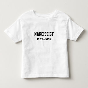 Camiseta De Bebé Narcissist en el entrenamiento
