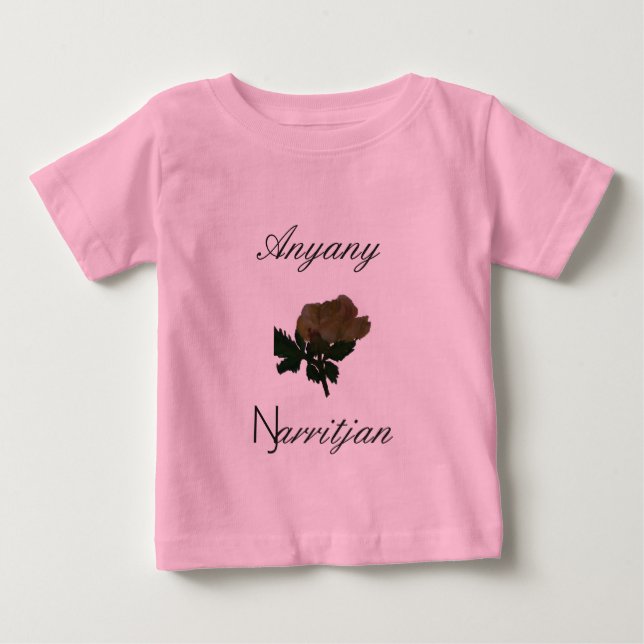Camiseta De Bebé Ŋarritjan - baby outfit (Anverso)
