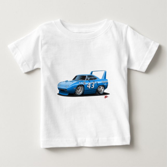 Camiseta De Bebé Nascar 1970 Superbird pequeño (Anverso)