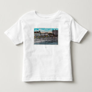Camiseta De Bebé Natación del frente de océano, parque del océan