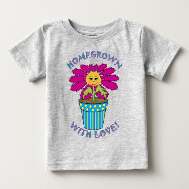 Camiseta De Bebé Natal con amor (Anverso)