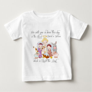 Camiseta De Bebé Natividad de Jesús del bebé