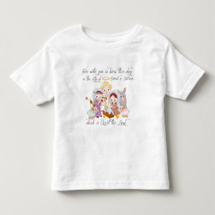 Camiseta De Bebé Natividad de Jesús del bebé