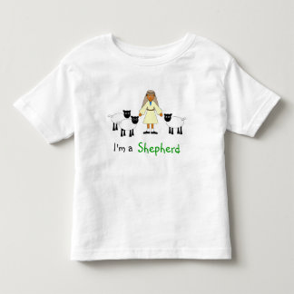Camiseta De Bebé Natividad de los niños — Niño "Pastor"
