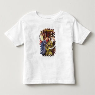 Camiseta De Bebé Natividad, detalle de tres ángeles, c.1425