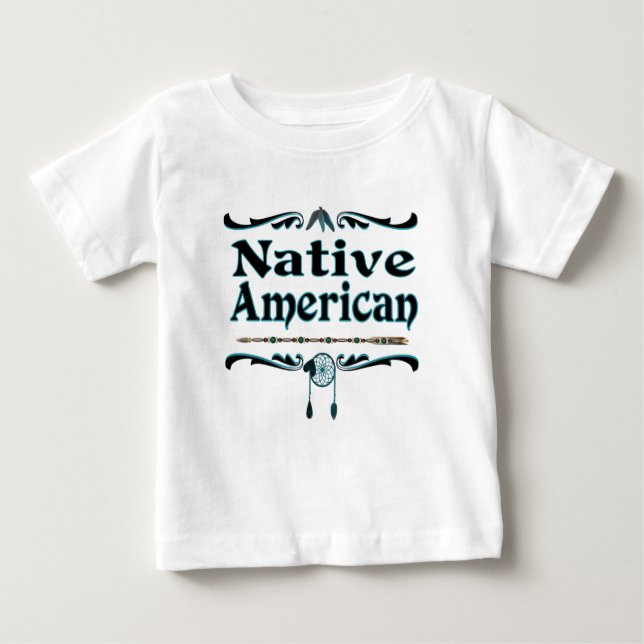 Camiseta De Bebé nativo americano (Anverso)