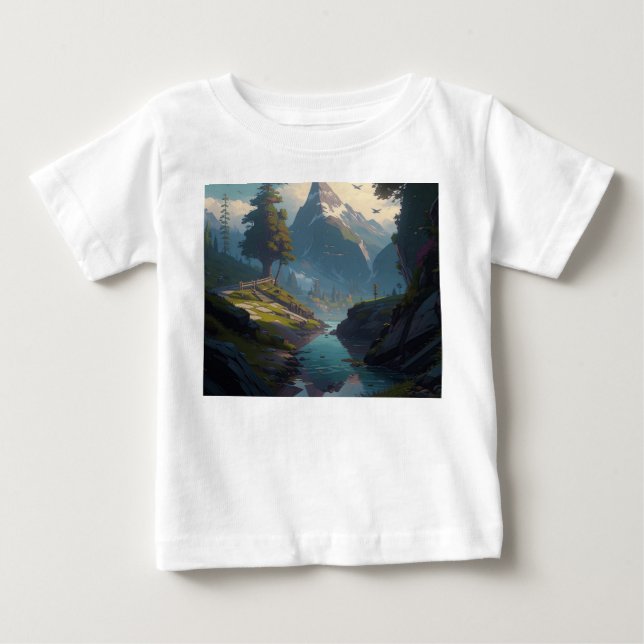 Camiseta De Bebé Naturaleza 20 (Anverso)