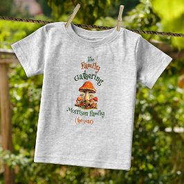 Camiseta De Bebé Naturaleza Personalizar Niño Niña Retro Reunión Fa