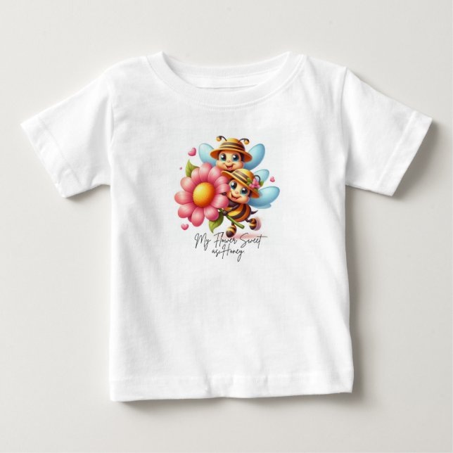 Camiseta De Bebé Naturaleza y Ternura (Anverso)