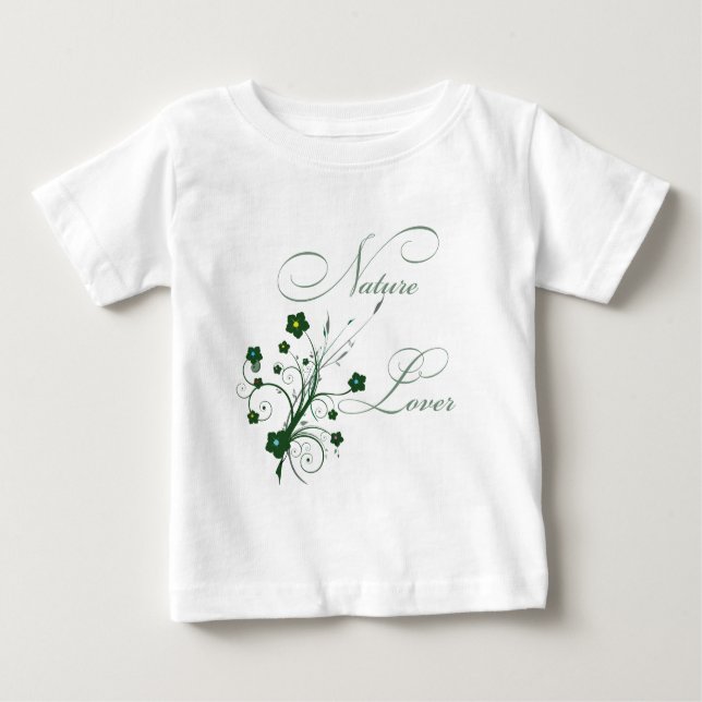 Camiseta De Bebé NatureLover (Anverso)