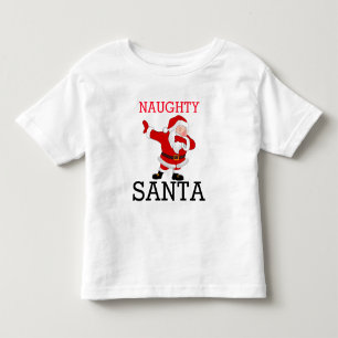 Camiseta De Bebé Naughty Santa
