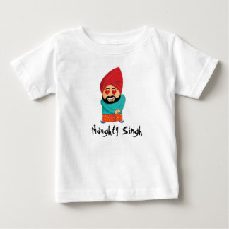 Camiseta De Bebé Naughty Singh