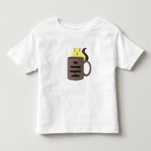 Camiseta De Bebé Naughty Squirrel #432 Niño