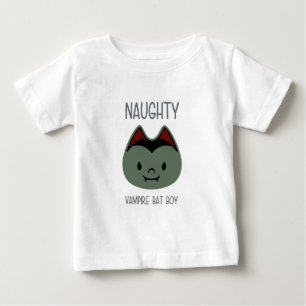 Camiseta De Bebé Naughty - Vampire Bat Boy